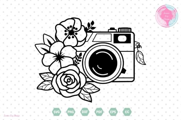 Camera Flower SVG: A Floral Design That Captures More Than Just Blooms