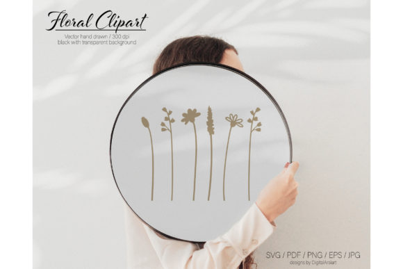 CNC Flowers Wooden Bouquet SVG
