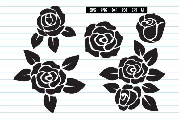 Flower SVG Bundle: Rose Design Review
