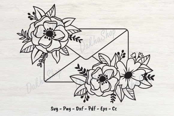 Flower SVG Design, Floral SVG