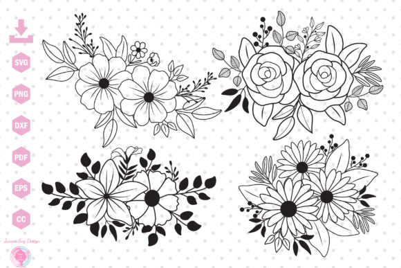 Flower SVG Flower Bundle SVG