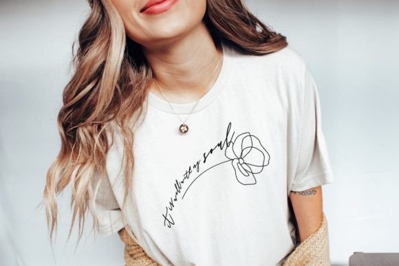 It is Well with My Soul Floral SVG Quote