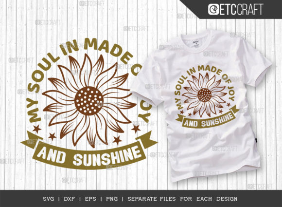 My Soul in Made Flower SVG Cut File