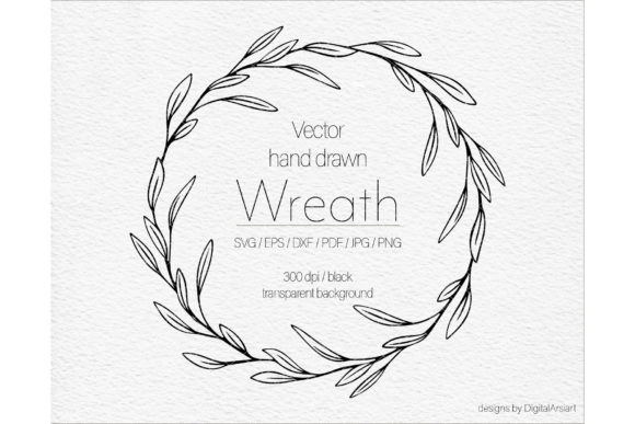 Olive Branch SVG Olive Wreath Vector