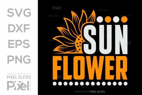 Sunflower SVG Cut File, Flower Svg, Flor