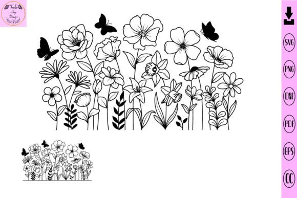 Wildflower SVG Flower SVG